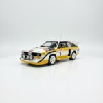 Audi Sport Quattro S1 Rally Monte Carlo 1986 H. Mikkola / A. Hertz – 1:18 Scale Diecast Model by AUTOart