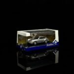1994 Porsche 911 (964) RS 1:43 Scale Diecast Model by Solido – Silver with Black Stripe