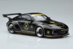 Model Car Group Porsche 911 (997-2) 2020 RWB Coupe N23 Old & New JPS | 1:18 Scale Resin Model Car | Black - Image 5