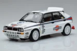 Kyosho Lancia Delta HF Integrale Evoluzione Test Car | 1:18 Scale | White | Premium Rally Legend Collector's Edition