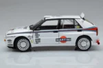⁦Kyosho Lancia Delta HF Integrale Evoluzione Test Car | 1:18 Scale | White | Premium Rally Legend Collector's Edition⁩ - الصورة ⁦4⁩