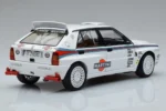 ⁦Kyosho Lancia Delta HF Integrale Evoluzione Test Car | 1:18 Scale | White | Premium Rally Legend Collector's Edition⁩ - الصورة ⁦2⁩