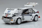 ⁦Kyosho Lancia Delta HF Integrale Evoluzione Test Car | 1:18 Scale | White | Premium Rally Legend Collector's Edition⁩ - الصورة ⁦3⁩