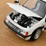 Norev 1989 Peugeot 205 GTi 1.9 | 1:18 Scale | White - Image 3