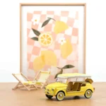 Norev 1965 Fiat 500 Jolly | 1:18 Scale | Yellow