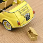Norev 1965 Fiat 500 Jolly | 1:18 Scale | Yellow - Image 5