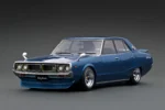 Ignition Model Nissan Skyline 2000 GT-X (GC110) IG1982 | 1:18 Scale | Blue Metallic