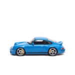Almost Real 1:18 Scale 2018 Porsche 911 964 RUF SCR Coupe Diecast Model Car | Mexico Blue - Image 3