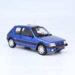1991 Peugeot 205 GTI 1.9 Le Mans 1:18 Otto Mobile Dark Blue Diecast Model Car - Image 4