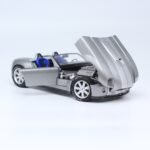 ⁦Ford Shelby Cobra Concept 1:18 Diecast Model Car Silver | AUTOart Collectible⁩ - الصورة ⁦5⁩