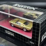 1967 Ford GT40 Mk II Limited Edition 059/408 1:43 Scale Diecast Model Car by MATRIX Scale Models – Gold Metallic - Image 2