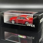 ⁦Nissan Skyline GT-R Group A Racing Red 1:43 Diecast Model Limited Edition 1 of 250 by APEX Replicas⁩ - الصورة ⁦2⁩