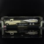1966 Chevrolet C-10 Fleetside Pick-Up with Trailer Boat 1:24 Diecast Model by MotorMax
