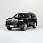 LCD Model 1:18 Toyota Land Cruiser 300 ZX 2024 Black Diecast Model Car with Opening Parts - Image 5