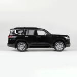 LCD Model 1:18 Toyota Land Cruiser 300 ZX 2024 Black Diecast Model Car with Opening Parts - Image 7