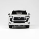 LCD Model 1:18 Toyota Land Cruiser 300 ZX 2024 White Diecast Model Car with Opening Parts - Image 2
