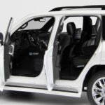 LCD Model 1:18 Toyota Land Cruiser 300 ZX 2024 White Diecast Model Car with Opening Parts - Image 10