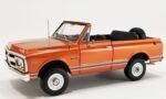 ACME 1:18 Scale 1971 GMC Jimmy 4x4 Open Top Diecast Model Car | Burnt Orange & White