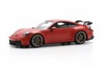 Schuco 2022 Porsche 911 GT3 (992) | 1:18 Scale Diecast Model Car | Red