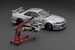 ⁦Motorhelix Nissan Skyline GT-R NISMO R34 Z-tune | 1:18 Scale | Silver⁩ - الصورة ⁦3⁩