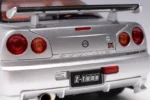 ⁦Motorhelix Nissan Skyline GT-R NISMO R34 Z-tune | 1:18 Scale | Silver⁩ - الصورة ⁦5⁩