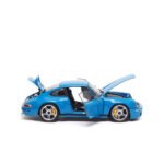 Almost Real 1:18 Scale 2018 Porsche 911 964 RUF SCR Coupe Diecast Model Car | Mexico Blue - Image 4