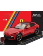 Polistil 2022 Ferrari Purosangue with Showcase | 1:18 Scale | Red