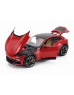 ⁦Polistil 2022 Ferrari Purosangue with Showcase | 1:18 Scale | Red⁩ - الصورة ⁦3⁩