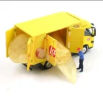 XCARTOYS Lay's Farizon H Cargo Truck Diecast Model — 1:64 Scale T19-HEC2025 Yellow Livery - Image 2