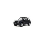 Otto Mobile 1994 Suzuki Vitara JLX Cabriolet Closed Top | 1:18 Scale | Black & White