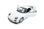 ⁦Solido 1999 Mazda RX-7 Coupe (FD3S) | 1:18 Scale | White⁩ - الصورة ⁦6⁩