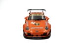 ⁦Solido 2020 Porsche 911 (993) Jägermeister RWB Bodykit Coupe N7 Racing | 1:18 Scale | Orange⁩ - الصورة ⁦3⁩