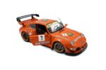 ⁦Solido 2020 Porsche 911 (993) Jägermeister RWB Bodykit Coupe N7 Racing | 1:18 Scale | Orange⁩ - الصورة ⁦5⁩