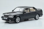 Model Car Group 1986 Mercedes-Benz E-Class (W124) | 1:18 Scale | Black
