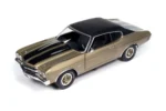 Auto World 1970 Chevrolet Chevelle SS Coupe | 1:18 Scale | Black & Gold