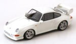 KK-Scale 1996 Porsche 911 (993) GT2 Coupe Speedline Rims | 1:18 Scale | White