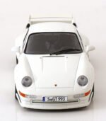 KK-Scale 1996 Porsche 911 (993) GT2 Coupe Speedline Rims | 1:18 Scale | White - Image 4