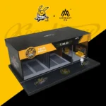 More Art "Keep Angry" Garage Diorama | 1:64 Scale Display Scene | Yellow - Image 7