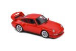 ⁦1993 Porsche 911 993 RS Clubsport Coupe 1:43 Scale Diecast Model Car by Solido – Red⁩ - الصورة ⁦6⁩