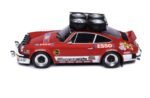 ⁦1980 Porsche 911 SC Coupe No.0 (Night Version) Rally Monte Carlo Service Assistance Car 1:18 Scale Diecast Model Car by IXO Models⁩ - الصورة ⁦8⁩