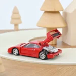 ⁦1987 Ferrari F40 1:43 Scale Diecast Model Car by Norev – Red⁩ - الصورة ⁦2⁩