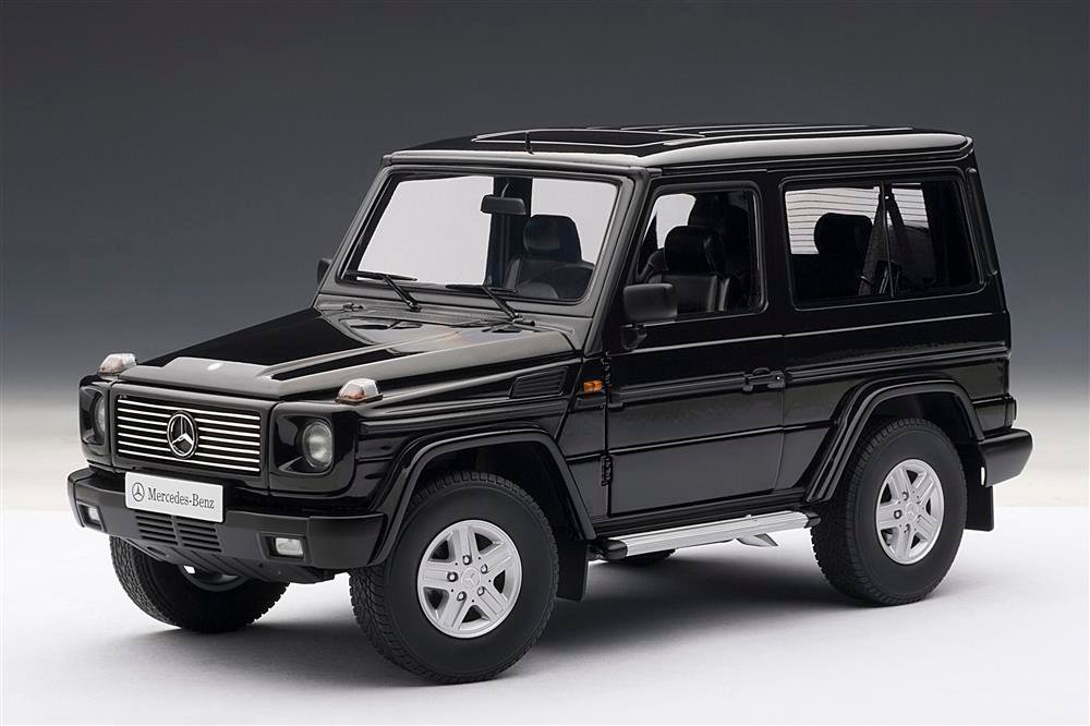 ATA-029-B (1) 1998 Mercedes-Benz G500 Black 1:18 Scale Diecast Model Car by AUTOart - Image 1