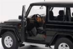 1998 Mercedes-Benz G500 Black 1:18 Scale Diecast Model Car by AUTOart - Image 3