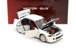 ⁦Mitsubishi Lancer Evolution IX White 1:18 Scale Diecast Model Car by KK-Scale⁩ - الصورة ⁦4⁩