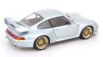 1996 Porsche 911 (993) GT2 Coupe BBS Rims | 1:12 Scale Diecast Model Car | KK-Scale | Light Grey - Image 2