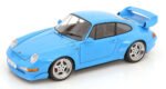 1996 Porsche 911 (993) GT2 Coupe Cerchi Speedline Blue 1:12 Scale Diecast Model Car by KK-Scale