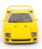1987 Ferrari F40 1:12 Scale Diecast Model Car by KK-Scale – Yellow - Image 6