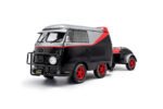 1950 Volkswagen T1 Van Kool Kombi Sport With Trailer 1:18 Scale Diecast Model Car by Solido
