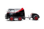 1950 Volkswagen T1 Van Kool Kombi Sport With Trailer 1:18 Scale Diecast Model Car by Solido - Image 7