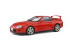 1993 Toyota Supra MKIV (A80) Coupe 1:18 Scale Diecast Model Car by Solido – Red